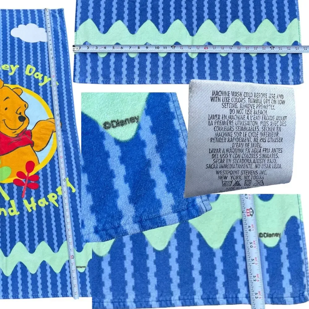 Disney Home Winnie the Pooh Happy Days Beach Shower Towel